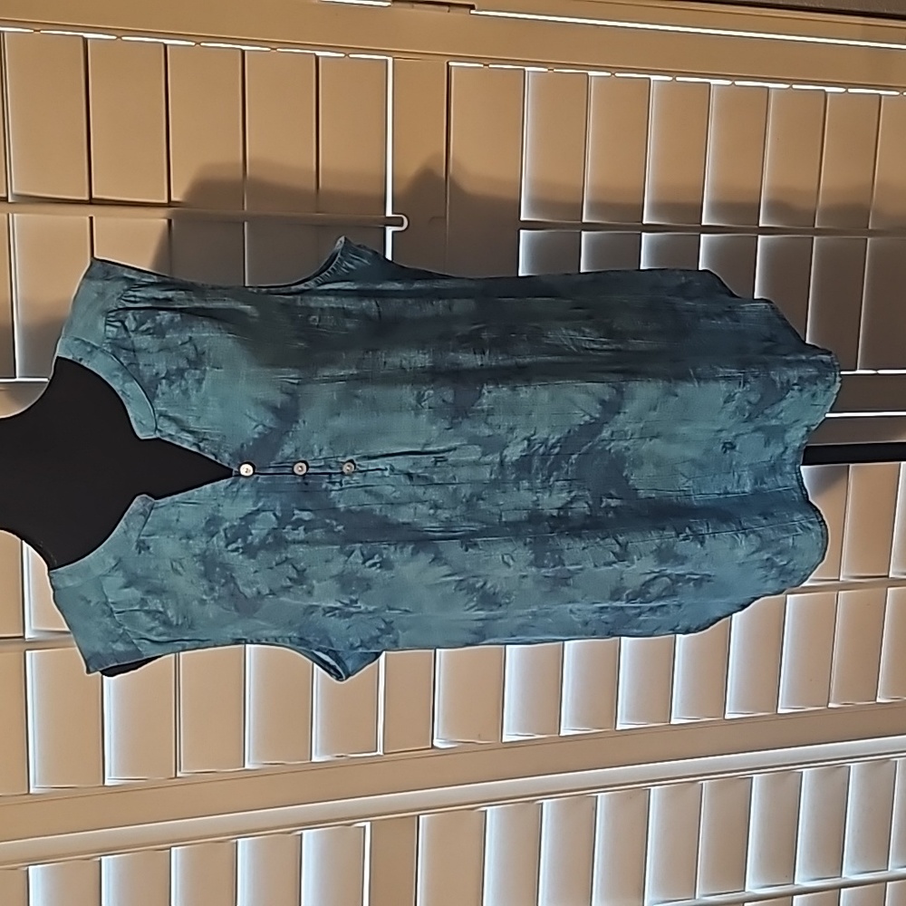 Kim Rogers XL Tie Dye Tank Blouse